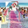 thumbnail image 3 of HEALEEP Wedding Decor Iron Arch Stand Frame White 1Pcs Decorative Backdrop, 3 of 8
