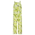thumbnail image 4 of Birdeem Women Ladies Printed Summer Sleeveless Backless Loose Long Playsuits Rompers Jumpsuit, 4 of 12