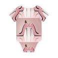 thumbnail image 2 of Rocae High Heel Shoes Butterfly for Baby Climbing Clothes Soft Baby Romper for Active Infants Comfortable and Breathable Crawling Jumpsuit Unisex Baby Outfit 2 Years, 2 of 8