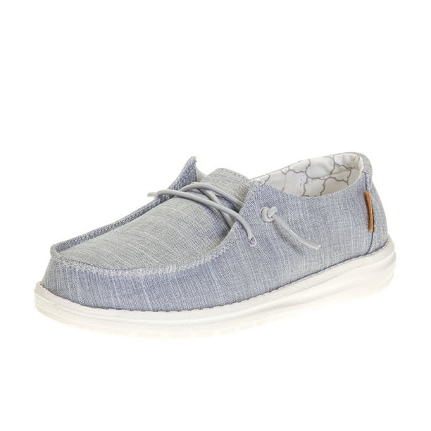 Hey Dude Boys Wendy Linen Casual 13 Grey