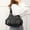 Black, variant on Vintage Shoulder Bag Adjustable Strap Gift Multipurpose PU Leather Clutch Purses Brown
