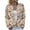 137Beige175, variant on Halloween Cardigan Sweaters For Women Pumpkin Skeleton Print Long Sleeve Button Down Sweater Daily Wear Relaxed Fit Fall Tops For Women,Size L