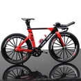 thumbnail image 3 of Esquirla Model Alloy Mountain Bike Toy Bike Model Racing Toys Mountain Red, 3 of 8