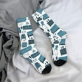 thumbnail image 5 of Vsdgher Modern Furniture Crew Socks for Men & Women, Breathable Casual Athletic Ankle Socks, 5 of 6