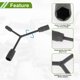 thumbnail image 5 of Llave de enchufe universal Unique Bargains de 13cm, llave de enchufe en forma de Y, removedor de acero al carbono, 1 pieza, hexagonal 14mm 17mm 19mm para automóvil, motocicleta, dirtbike, 5 of 7