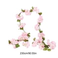 thumbnail image 3 of dajkiuy 7.55Ft Artificial Flower Vine Hanging Flower Garland Hanging Vines Faux Flowers for Home Wedding Garden Party Arch Office Decor, 3 of 6