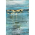 thumbnail image 2 of Combs, Joyce 13x18 White Modern Wood Framed Museum Art Print Titled - Distant Shores II, 2 of 4