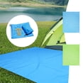 thumbnail image 1 of Fiudx Toldo para Acampar Al Aire Libre, Impermeable, Almohadilla Antihumedad, Ligero, Portátil, Resistente Al Desgarro, Ideal para Picnic En La Playa, Senderismo y Yoga. Tamaño: 150 X 110 Cm. Fácil d, 1 of 7