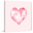 thumbnail image 2 of Marmont Hill Blurry Heart Canvas Wall Art, 2 of 7
