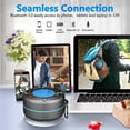 thumbnail image 4 of Shower Speaker Bluetooth 5.0, IPX7 Waterproof with Suction Cup, Built-in Microphone, 4 of 5