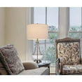 thumbnail image 4 of Cal Lighting 150W 3 Way Baraboo Glass Table Lamp With Wire Guard Design And Drum Fabric Shade, 4 of 6