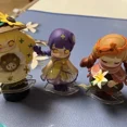 thumbnail image 5 of Figuras de acción de la serie de princesas y niñas con flores del zodiaco, lindas muñecas Kawaii, adornos de mesa, regalos de cumpleaños y vacaciones, juguetes encantadores, 5 of 5