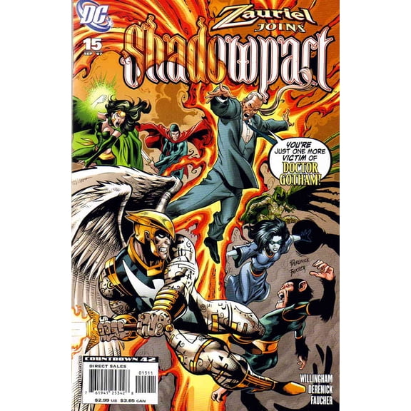 Shadowpact #15 VF ; DC Comic Book
