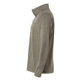 thumbnail image 6 of HUK H1200715 Men's Airweight Heather Quarter-Zip Pullover-Heather Moss-3XL, 6 of 6