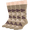 4 Pack - Khaki, variant on Men's Dress Socks Cotton -6 pack- Patterned Casual Seamless Argyle, Polka Dot, Stripes Sock Size 10-13 Shoe Size 9-12 L Beige, Light Beige, Dark Brown (A39)