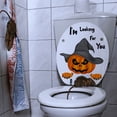 thumbnail image 4 of TIMIFIS Pumpkin Decor Halloween Decoration Waterproof PVC Wall Stickers Halloween Cushaw Toilet Sticker Bat DecorFall, 4 of 7