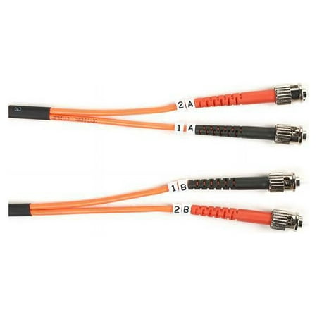 UPC: 0822088064428 | Black Box FO625-002M-STST 6.56 ft. Multimode Value Line Patch Cable