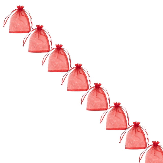 Food Storage Containers 100Pc Bags 8X12 Inches Mesh Net for Trees Garden Barrier for Vegetables Tomatoes & Strawberries