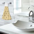 thumbnail image 5 of Yayeee Kitchen Hanging Hand Towels Set of 2 with Loop Bathroom Absorbent Tie Towel, Cute Bee Pattern, 5 of 7