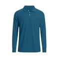 thumbnail image 3 of Tsesme Men's Upf 50+ Long Sleeve Sun Shirts, Lapel Button Quick Dry Sun Protection Tops, Breathable Outdoor Rash Guard with Thumb Holes, 3 of 9