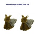 thumbnail image 4 of Muñeco de peluche TUNC caracol suave para niños Y adultos 11'', 4 of 5