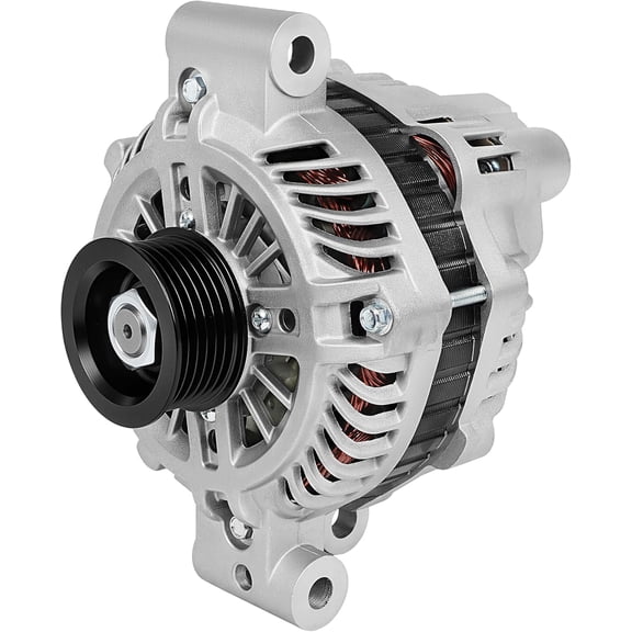 SCITOO Alternator Fit for Pontiac G8 2008-2009 V6 3.6L- 12V 120Amp CW 6-Groove Pulley, Replace OE# 11420