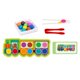 thumbnail image 5 of Rompecabezas de cuentas de oruga,Juego de cuentas de tablero de clavijas de madera Rainbow Clip,Juego de mesa para clasificar juguetes,rompecabezas de cuentas,Juego de Contar Estilo F, 5 of 8