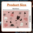 thumbnail image 5 of MOQIN Halloween Placemats Set of 4 - Seasonal Table Mats for Kitchen Dining Decoration, Spooky Theme Water-Resistant Mats for Holiday Parties and Home Use, 18 x 12 inches, 5 of 9