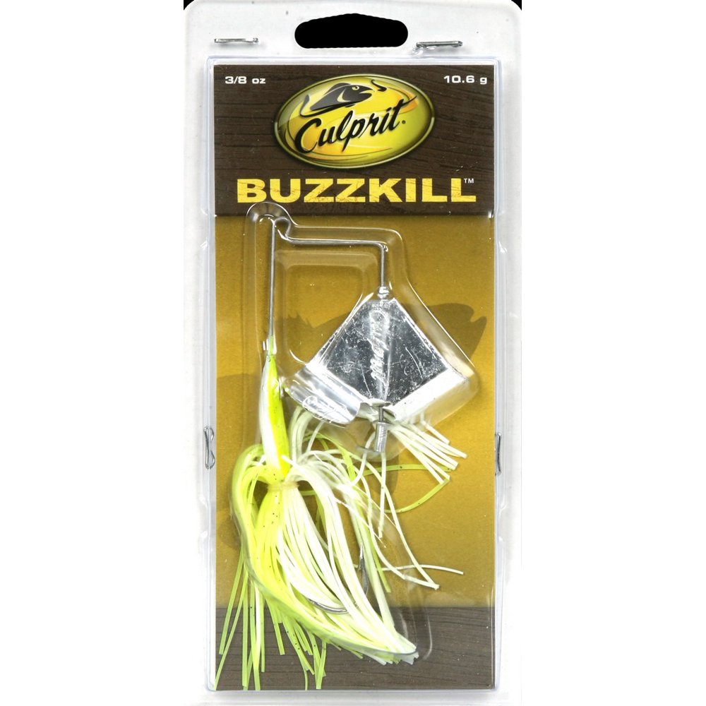 Culprit Fishing Topwater Lure 126 Original Buzzkill 3/8oz Chartruese