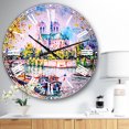 thumbnail image 2 of DesignArt Notre Dame Paris Large Wall Clock, 2 of 2