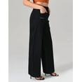 thumbnail image 2 of roswear Stretchy Loose Jeans for Women Wide Leg, 29.9" Inseam, Size 4-16, 2 of 6
