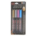 thumbnail image 1 of MARVY UCHIDA® BISTRO CHALK MARKER 4 PIECE METALLIC FINE POINT SET, 1 of 5