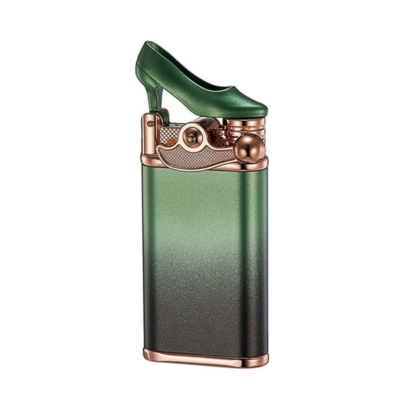 High Heeled Shoe Shaped Lighter, Butane Lighter, Lighters for Candle, Flameless Lighter, Refillable Lighters, Adjustable Soft Flame Lighter, The Best Gift for Women