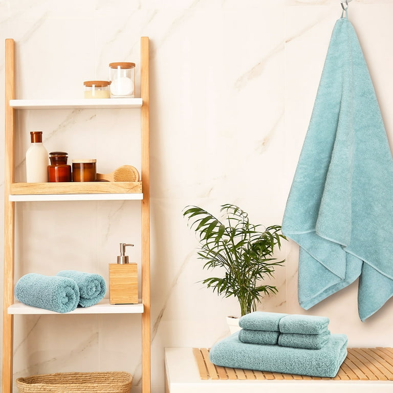 LANE LINEN 100% Cotton Bath Towels for Bathroom Set-Space Grey Bath Towel  Set, 2