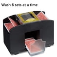thumbnail image 2 of 1 Pcs Automatic Card Shuffler - Battery-Operated Electric Shuffler - Great For Home & Tournament Use For Classic Poker & Trading Card Games, 2 of 8