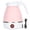 Pink, variant on Yajisi Folding Water Boiler Portable Silicone Household Electric Kettle 400W, White