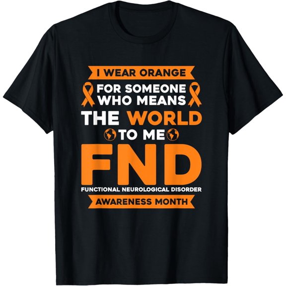 Premium Daily Comfort - I wear orange for someone FND Awareness Month T-Shirt