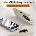 thumbnail image 5 of TECH CIRCLE for Samsung Galaxy Z Fold 6 Case Built-in Screen Protector,PU Leather Texture Full Protection Kickstand Case with Spring Hinge Protection for Samsung Galaxy Z Fold 6 7.6" 2024,  Blue, 5 of 6