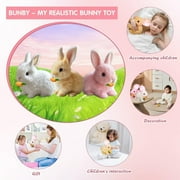Betterlife Bunny Realistic Bunny Toys, Bumpy Realistic Bunny, Bunby - My Realistic Bunny Toy, Vitality Bliss Realistic Bunny, Robot Bunny Pet Realistic, My Realistic Robot Bunny That Moves (Brown)