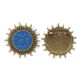 thumbnail image 1 of Patron cielo azul noche Dot tradicional Pin de gancho de metal vintage con forma de sol Unbranded M, 1 of 3