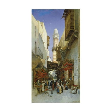 An Egyptian Bazaar Print Wall Art By Hermann David Salomon Corrodi