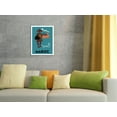 thumbnail image 4 of Maroc (Morocco) - Native Moroccan approaches town - Vintage Travel Poster by Claude Février c.1950s - Fine Art Matte Paper Print (Unframed) 20x26in, 4 of 4
