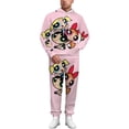 thumbnail image 3 of The Powerpuff Girls Unisex Adult Sweatsuits Hoodie & Sweatpants Long Sleeve Hooded Sweatshirt Matching Joggers Tracksuit Sets M, 3 of 9