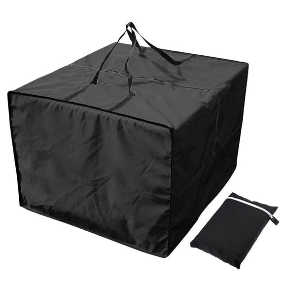 Osdhezcn Square Cushion Storage Bag Outdoor Garden Furniture for Seat Pad Carrying for Case Christmas Tree Protector Cover with Z