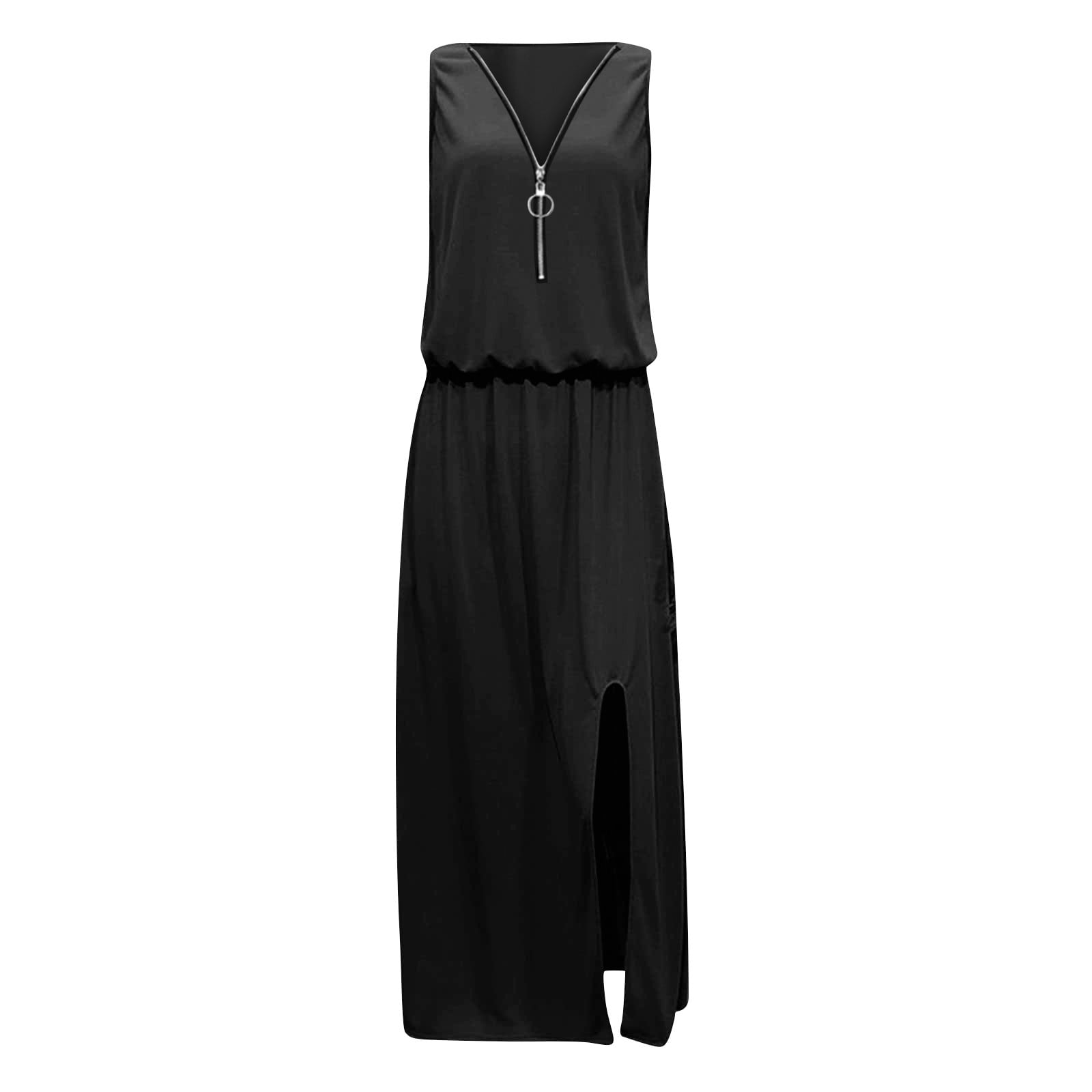 Ketyyh-chn99 Womens Dresses Casual Beach Sundress Summer Dress