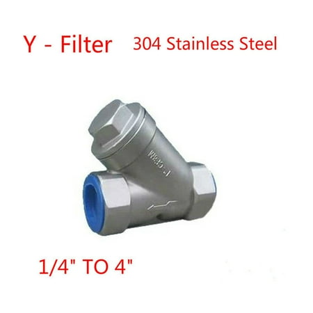 

Type Y three way Strainer Filter Stainless Steel female Jointer Pipe Connection connector Fittings