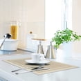 thumbnail image 2 of Namzi Placemats, Dining Room Table Mats, Protect Surfaces,Non-Slip Washable Table Mats，Kitchen Decor Accessories（Set of 6, Size17.71*11.8in，B66）, 2 of 4