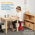 thumbnail image 5 of ECR4Kids ACE Active Core Engagement Wobble Stool, 15-Inch Seat Height, Flexible Seating, Red, 5 of 10