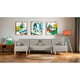 thumbnail image 1 of Sala Modular Doble Chaise Makora Brandon con Memory Foam y Respaldo Ajustable Lino Gris Claro, 1 of 7