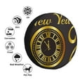 thumbnail image 4 of Sikiie 2025 New Year PVC Leather Spare Tire Wheel Cover Spare Tire Cover, for Car Truck SUV Camper Trailer Universal Fit(14-17in)-17 inch, 4 of 6